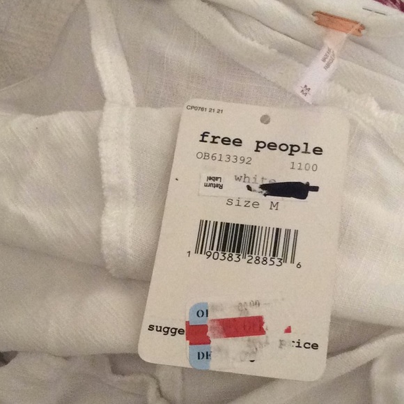 NWT Free People Clear Skies Cold Shoulder Dress - Picture 7 of 8